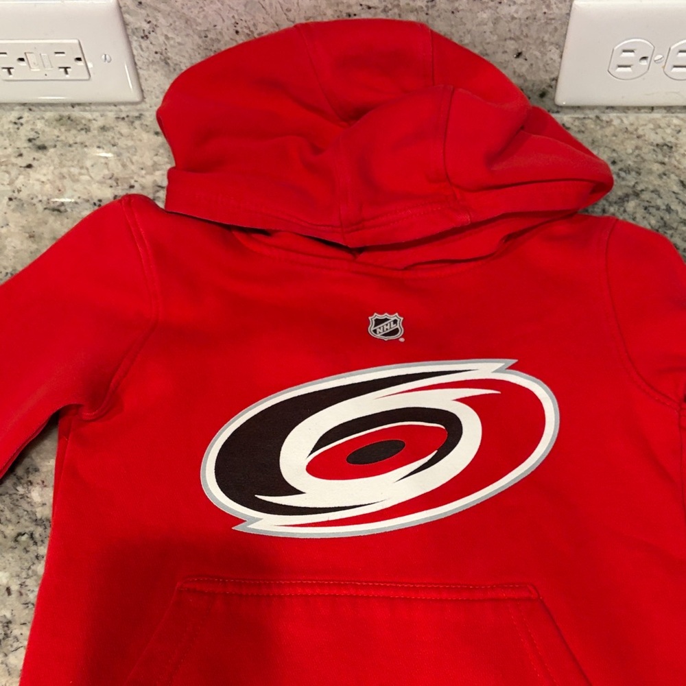 Kids Red Hoodie with Logo